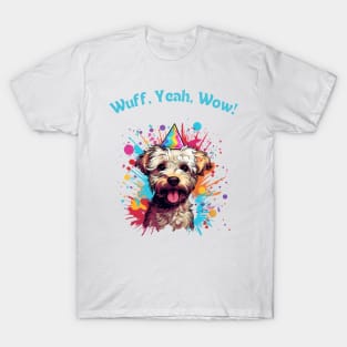 Woofy Adventure - Funny Dog Design T-Shirt